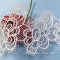 White Embroidery Tulle Lace Trim